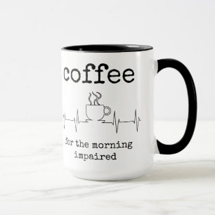Funny Coffee Quote, Älskare, Kaffe Mugg