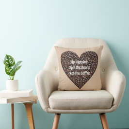 Funny Coffee Quote Kudde