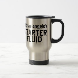 Funny Coffee Starter Fluid Personlig Namn Resemugg