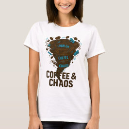 Funny Coffee T-Shirt - "I Springa on Coffee & Chao