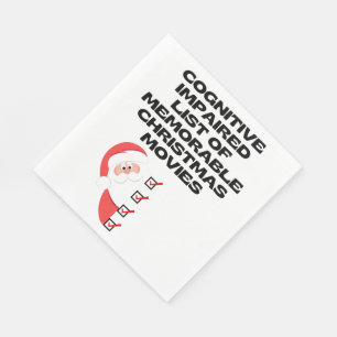 Funny Cognitive jul Movie List Pappersservett