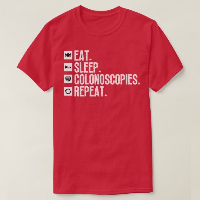 Funny Colonoscopy Gift 14 T Shirt (Design framsida)
