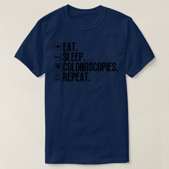 Funny Colonoscopy Gift 2 T Shirt (Design framsida)