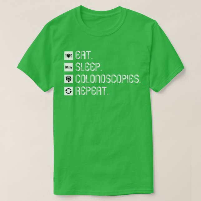 Funny Colonoscopy Gift 9 T Shirt (Design framsida)