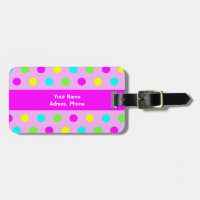 Funny Colorful Polka dots Girly