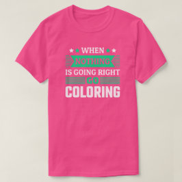 Funny Coloring Fläkt T-Shirt