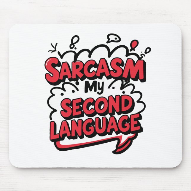 Funny Comic Book Sarcasm My Second Language Musmatta (Framsidan)