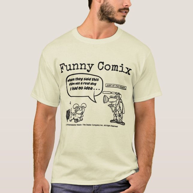 Funny Comix T Shirt (Framsida)