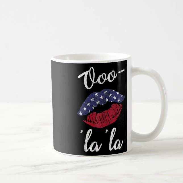 Funny Comma La Harris President Kampanj 2024 Kama Kaffemugg (Höger)