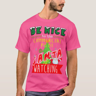 Funny CommercialPilot Julafton jul Gift Idea T Shirt