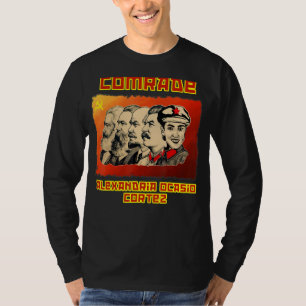 Funny Communist Anti AOC Alexandria Ocasio Cortez T Shirt