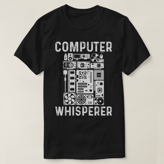 Funny Computer Geek Tech Nerd Gift Manar Women Coo T Shirt (Design framsida)