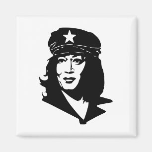 Funny Comrade Kamala Harris kommunistiska kommunis Magnet