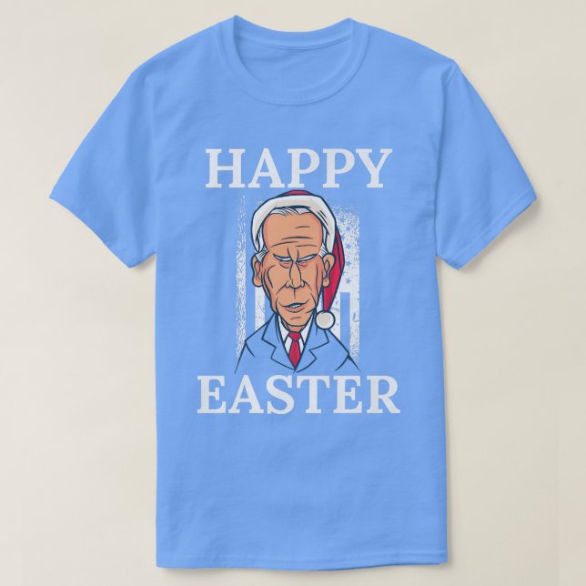 Funny Confused Joe Biden Christmas Holiday Happy E T Shirt (Design framsida)