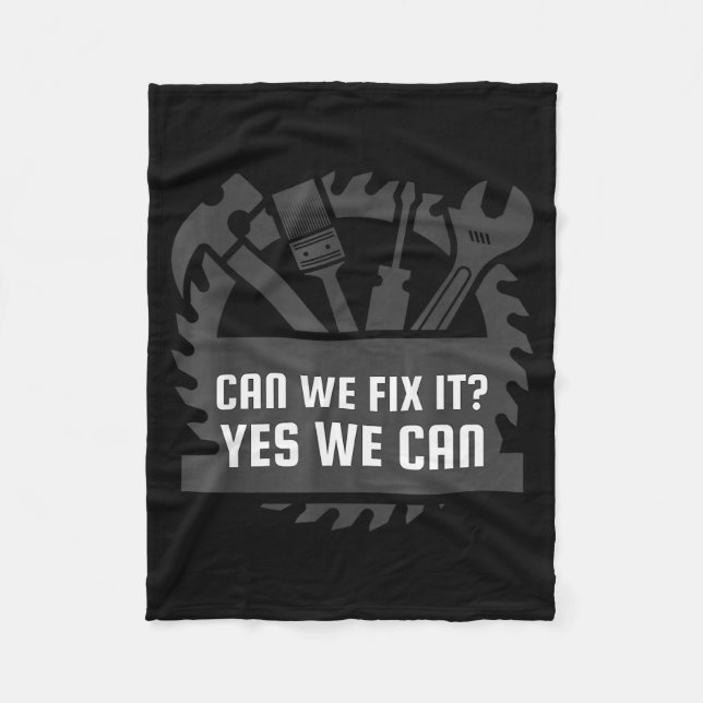 Funny Construction Worker, Bob The Builder Gag Gif Fleecefilt (Framsidan)