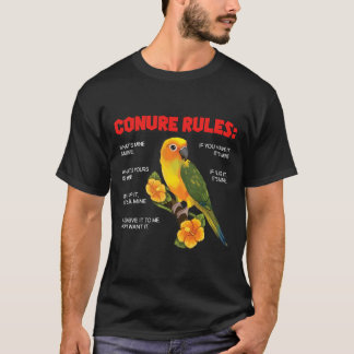 Funny Conure Regler Conure Owner Birding T Shirt