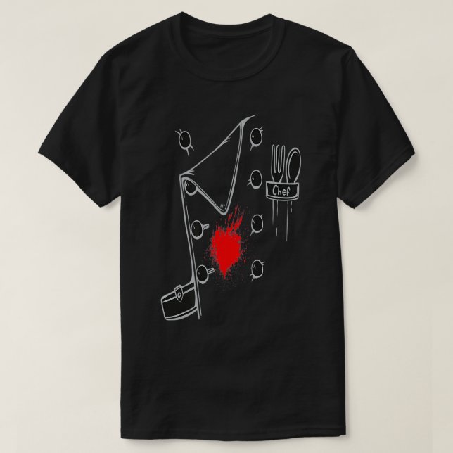 Funny Cook  for Cooking Chef Butcher Uniform Jacke T Shirt (Design framsida)