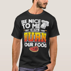 Funny Cook Head Chefs eller Line Cooks T Shirt