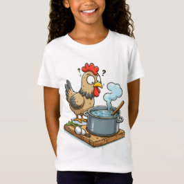 Funny Cooking Chicken Apron - Hen Skapar Soppa T Shirt