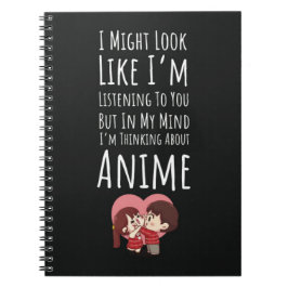 Funny Cool Anime Gifts Japan Japanese Kawaii Anteckningsbok