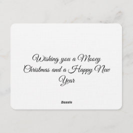 Funny Cool Cow Mooey Christmas Farm Holiday Humor Inbjudningar