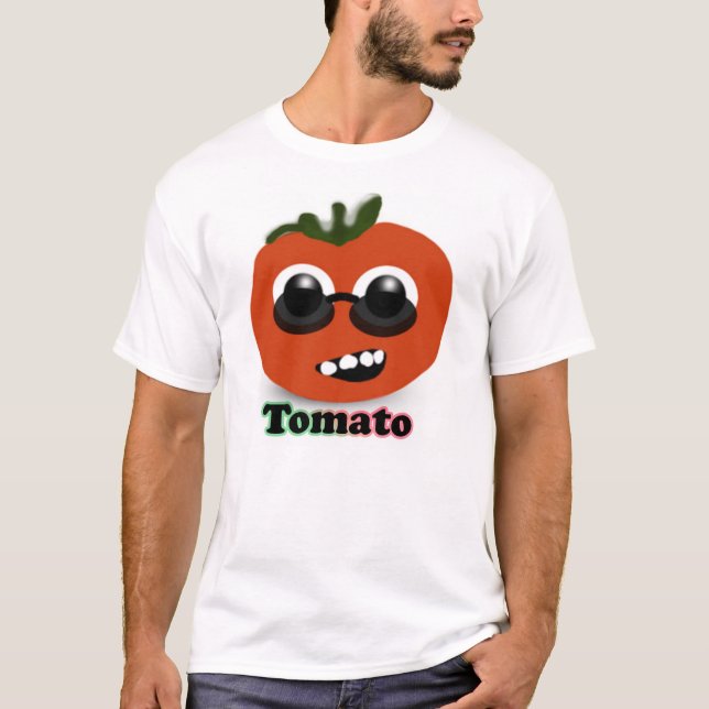 Funny, cool tomato tee (Framsida)