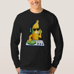 Funny Coola DJ Banana Sunglusses Costume Banana Lo T Shirt