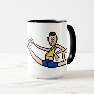Funny Coola Male Yoga Mugg