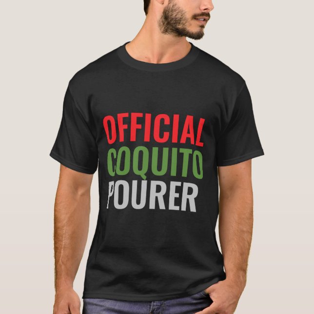 Funny Coquito  T Shirt (Framsida)