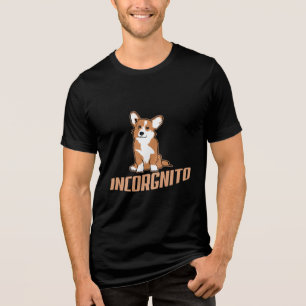 Funny Corgi Incognito Hundägare T Shirt