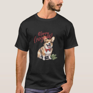 Funny Corgi jul Hund Pun Corgi Mamma Älskare Owne T Shirt