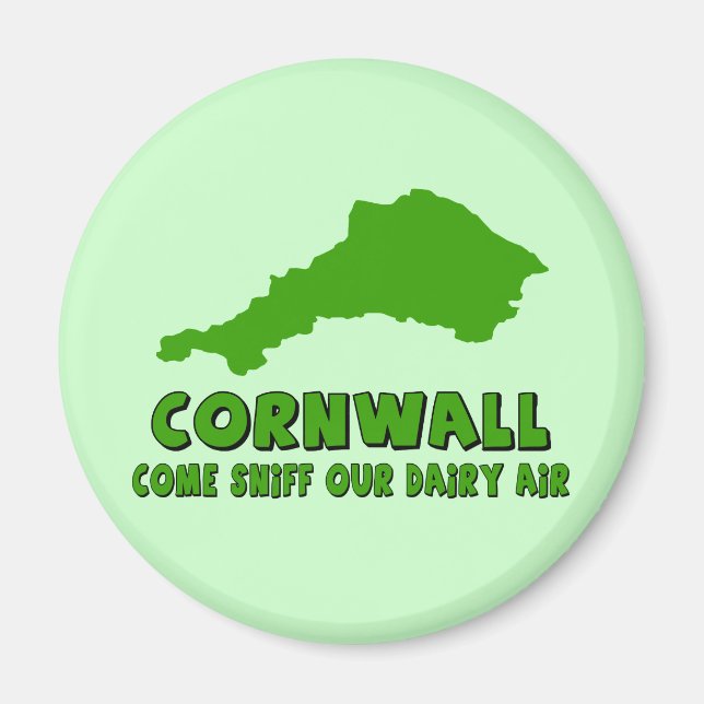 Funny Cornwall Magnet (Framsidan)