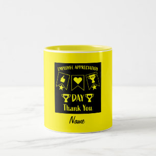 Funny Corporate HR Gifts Två-Tonad Mugg