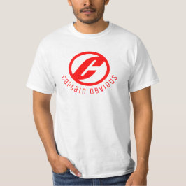 Funny Costume Idea CAPTAIN OBVIOUS T Shirt