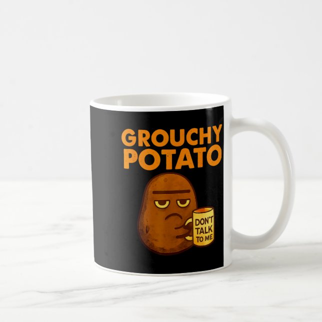 Funny Couple Sweet Tato &amp; Grouchy Tato  Kaffemugg (Höger)