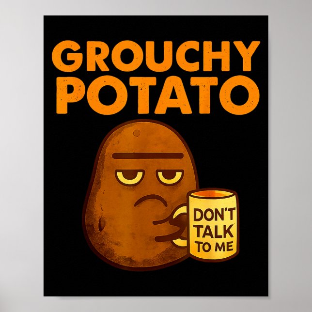 Funny Couple Sweet Tato &amp; Grouchy Tato  Poster (Framsidan)