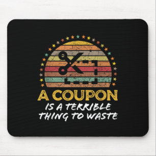 Funny Couponing, kupongränta Money Saver-citat Musmatta