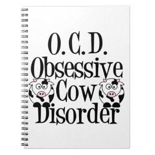Funny Cow Anteckningsbok