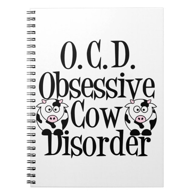 Funny Cow Anteckningsbok (Framsidan)
