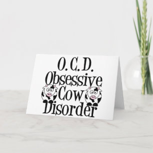 Funny Cow Cute Kort