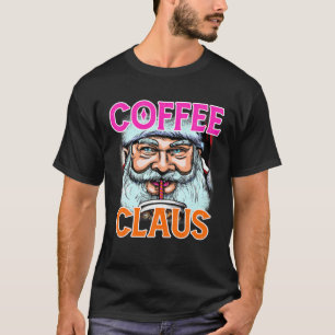 Funny Cow Heifer Coffee Cows Farm jul Claus T Shirt