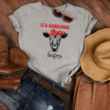 Funny Cow jul T-Shirt