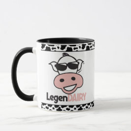 Funny Cow Pun Mugg
