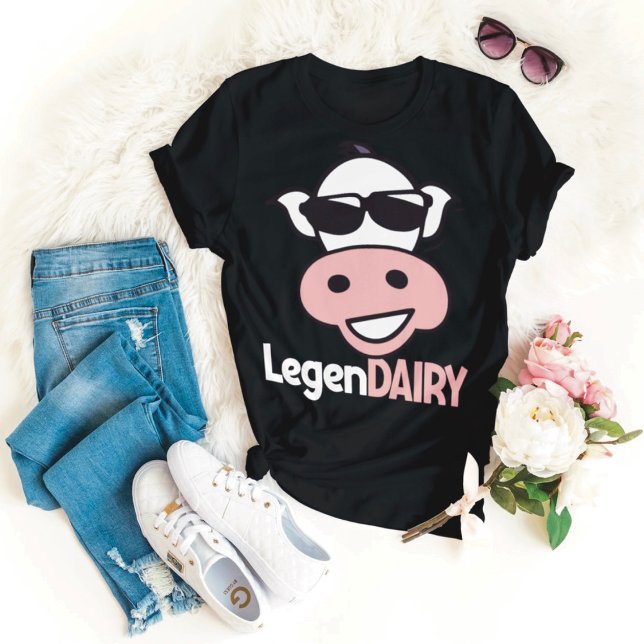 Funny Cow Pun T-Shirt (Skapare uppladdad)