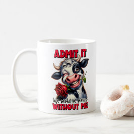 Funny Cow Quote Sayed Kaffemugg