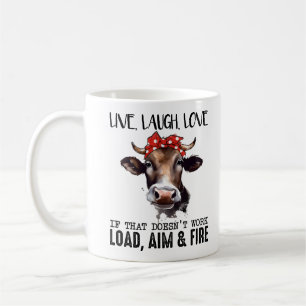 Funny Cow Say Kaffemugg