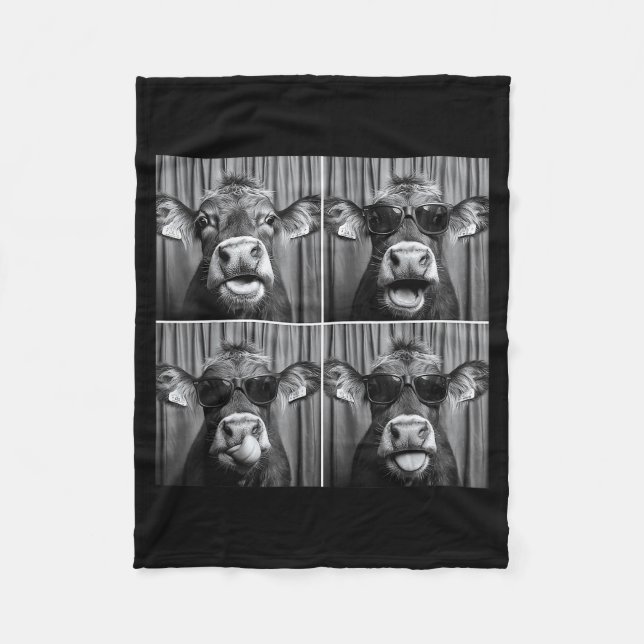 Funny Cow Sungles  Fleecefilt (Framsidan)