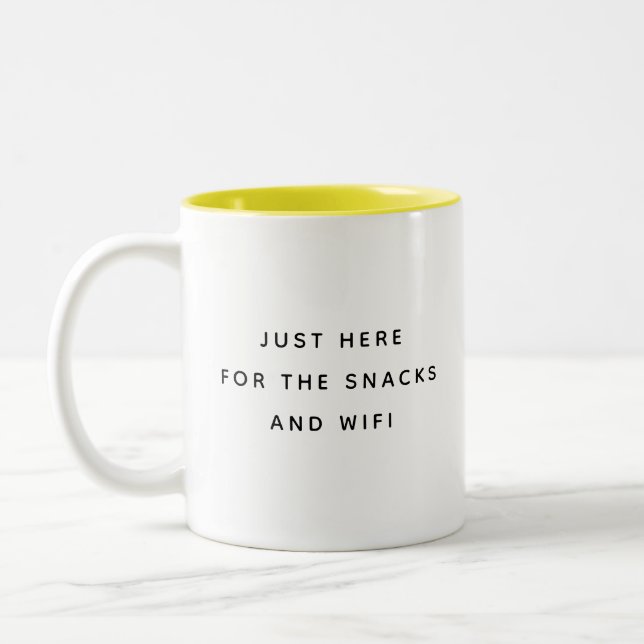 Funny Coworker Quotes Office Humor Gift Mug Två-Tonad Mugg (Vänster)