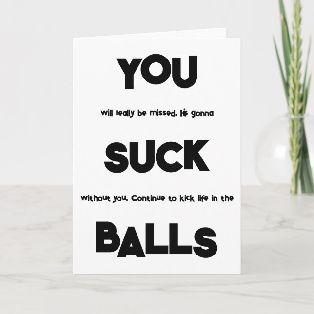 Funny Coworker Resignation Retirement Kort (Framsida)