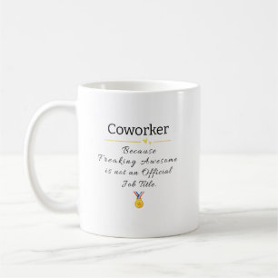 Funny Coworking Appreciation Gift Kaffemugg
